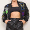 Coexist Multi Patches MA-1 Jacket Black-Jacket-First Row-S-Black-Urbanheer