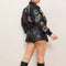 Coexist Multi Patches MA-1 Jacket Black-Jacket-First Row-S-Black-Urbanheer