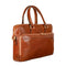 Cognac Leather Briefcase Laptop Bag - Orlando-Tote Bag-Time Resistance-Cognac-Urbanheer