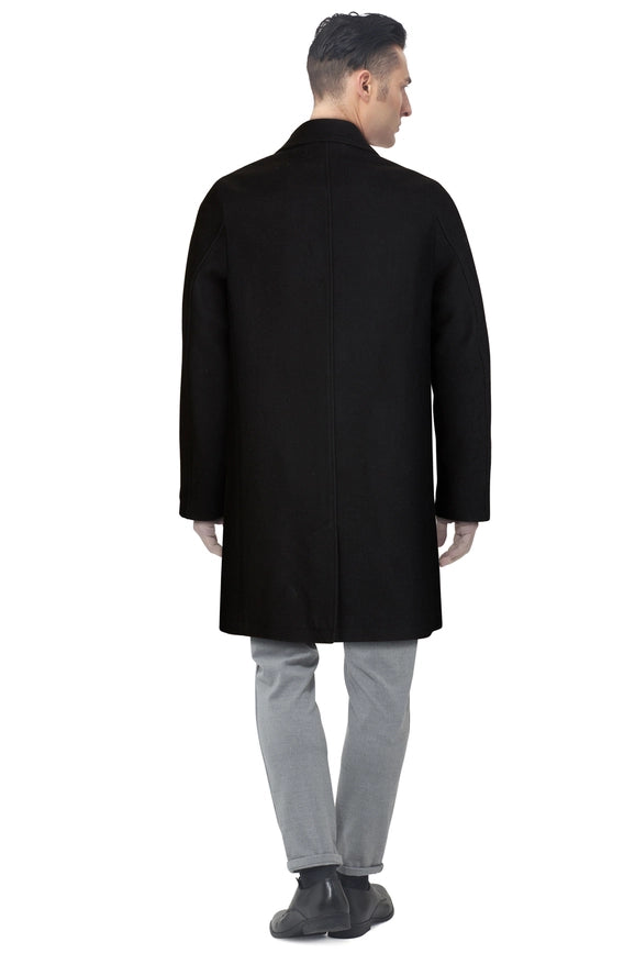 Cole Haan Classic Melton Wool Topper-Topper-Cole Haan-S-BLACK-Urbanheer