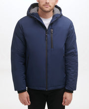 Cole Haan Hooded Fully Lined Windbreaker INDIAN INK-Windbreaker-Cole Haan-S-INDIAN INK-Urbanheer