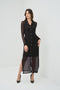 Colette Mesh Overlay Dress