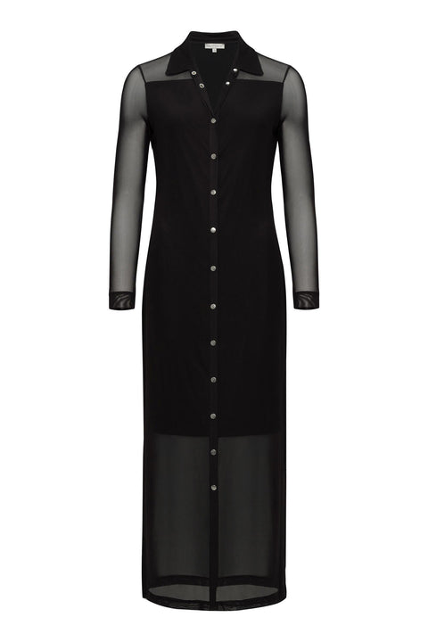 Colette Mesh Overlay Dress