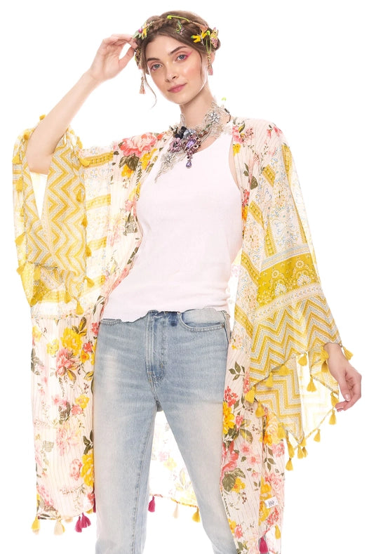 Color Story Kimono-Kimono-Aratta-OS-Mustard Floral-Urbanheer