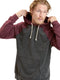 Colorblock Raglan Triblend Hoodie