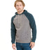 Colorblock Raglan Triblend Hoodie