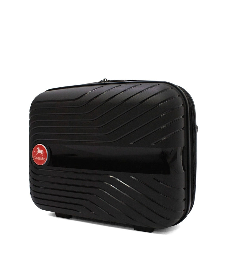 Colorful Hardside Toiletry Tote (15") Black-Bag-Cavalinho Canada & USA-15 inch-Black-Urbanheer