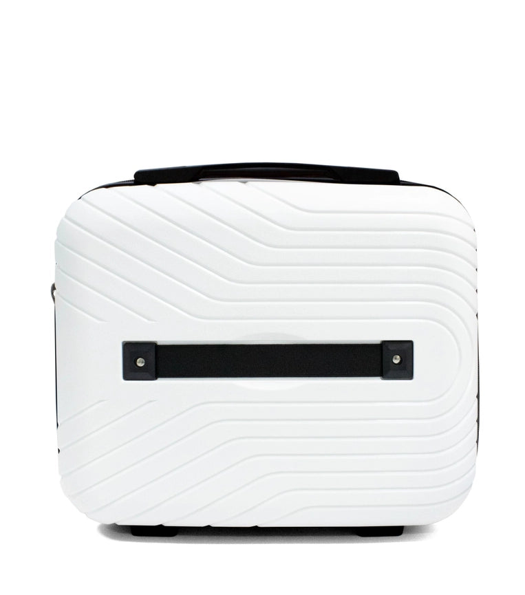 Colorful Hardside Toiletry Tote (15") White-Bag-Cavalinho Canada & USA-15 inch-White-Urbanheer