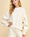 Comfort Dropped Shoulder Sweatshirt - Cream
