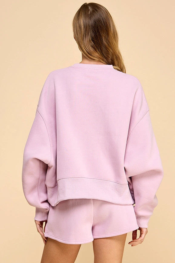 Comfort Dropped Shoulder Sweatshirt-Sweatshirt-TCEC-S-Baby Blue-Urbanheer