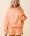 Comfort Dropped Shoulder Sweatshirt - Peach