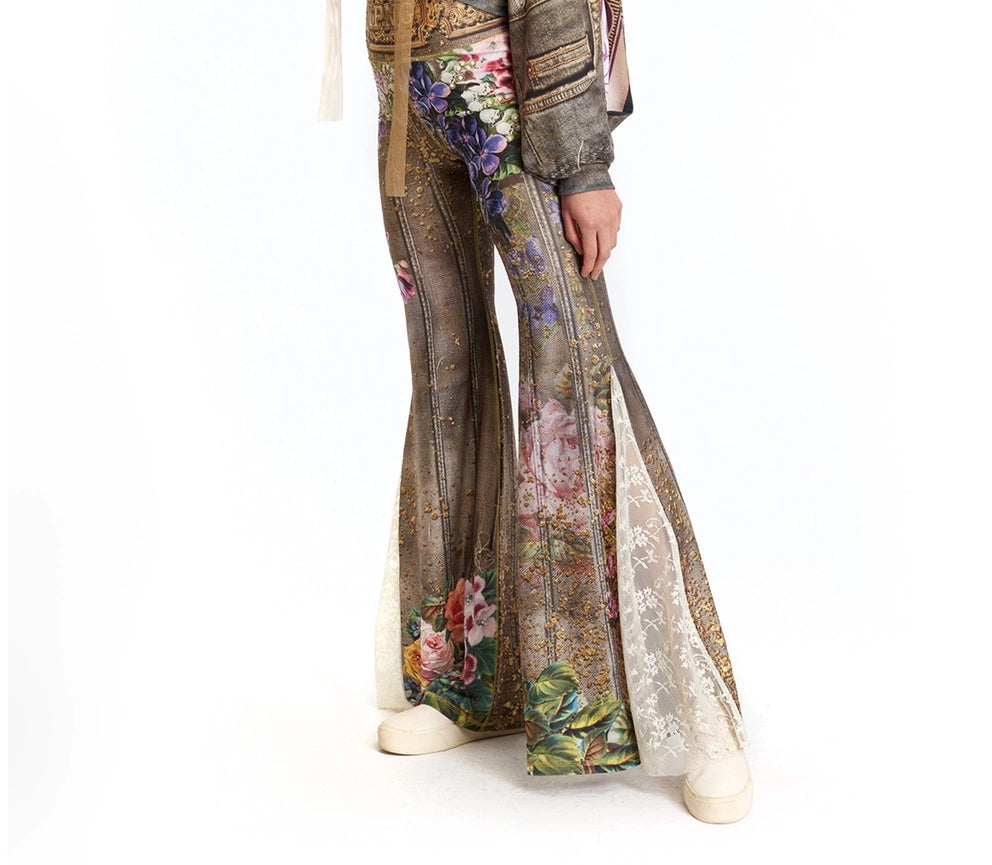 Comfort Pants - Fortune in Flowerland-Pants-IPNG Design-S/M-Urbanheer