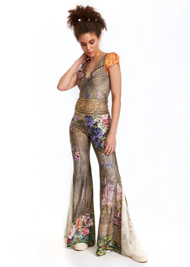 Comfort Pants - Fortune in Flowerland-Pants-IPNG Design-S/M-Urbanheer