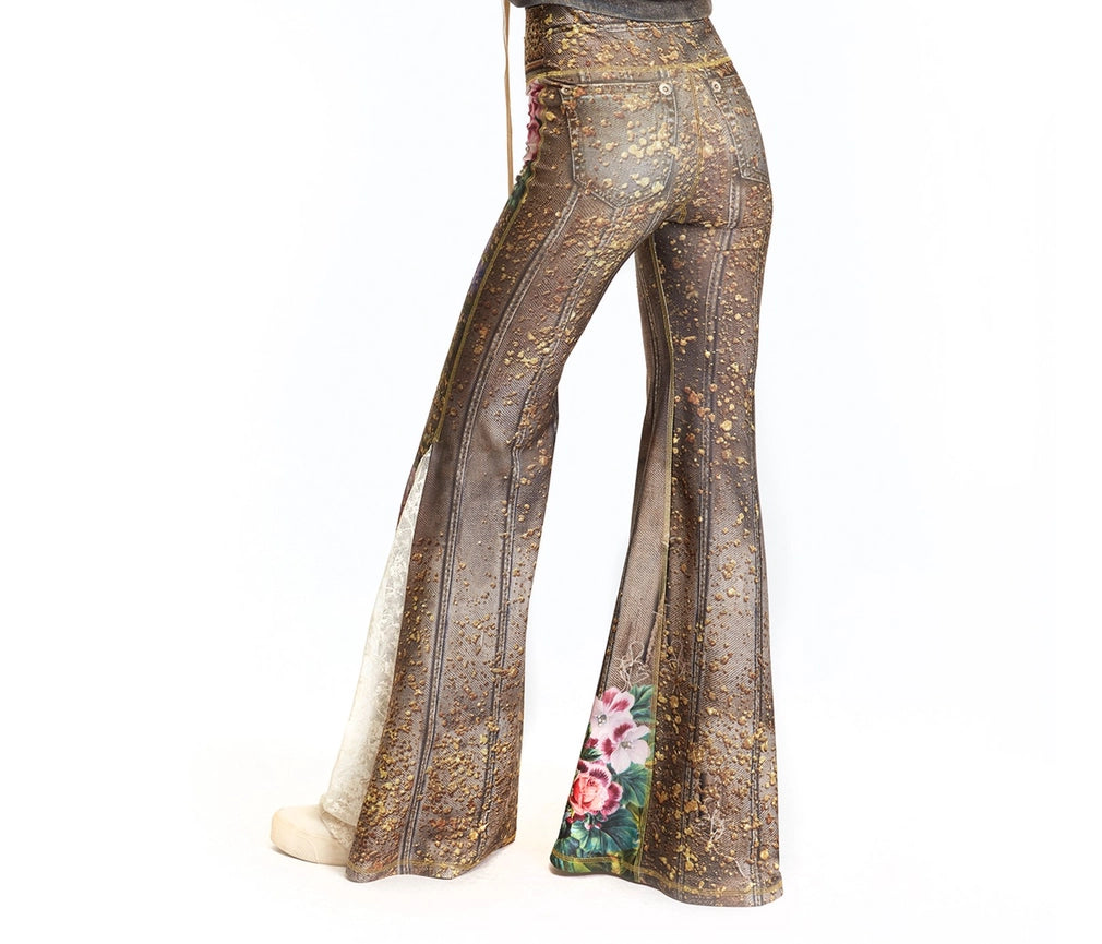 Comfort Pants - Fortune in Flowerland-Pants-IPNG Design-S/M-Urbanheer