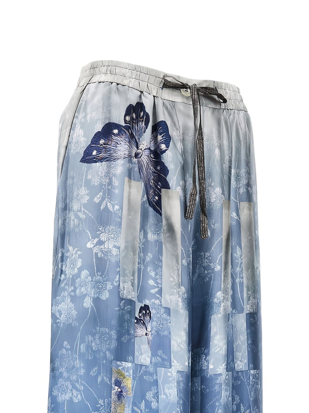 Comfortable Silk Printed Trousers for Everyday Wear