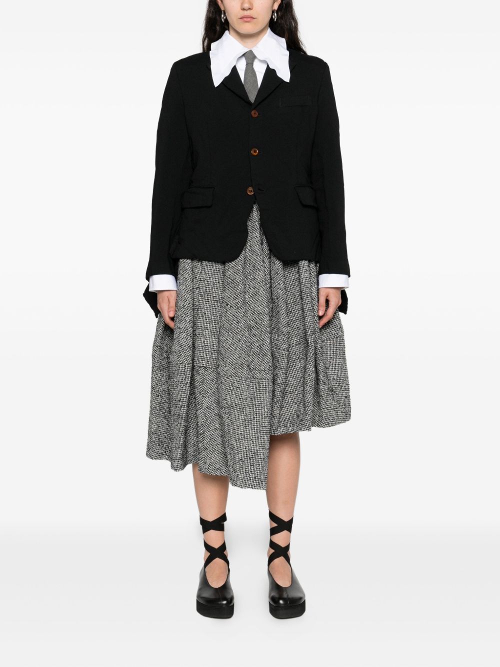 Comme Comme Jackets Black