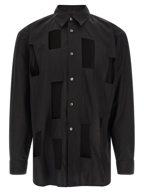 Comme Des Garçons Homme Plus Geometric Cut-out Shirt