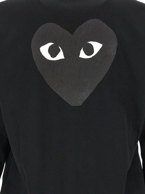 Comme Des Garçons Play Heart Patch Hoodie