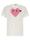 Comme Des Garçons Play Red Emblem T-shirt