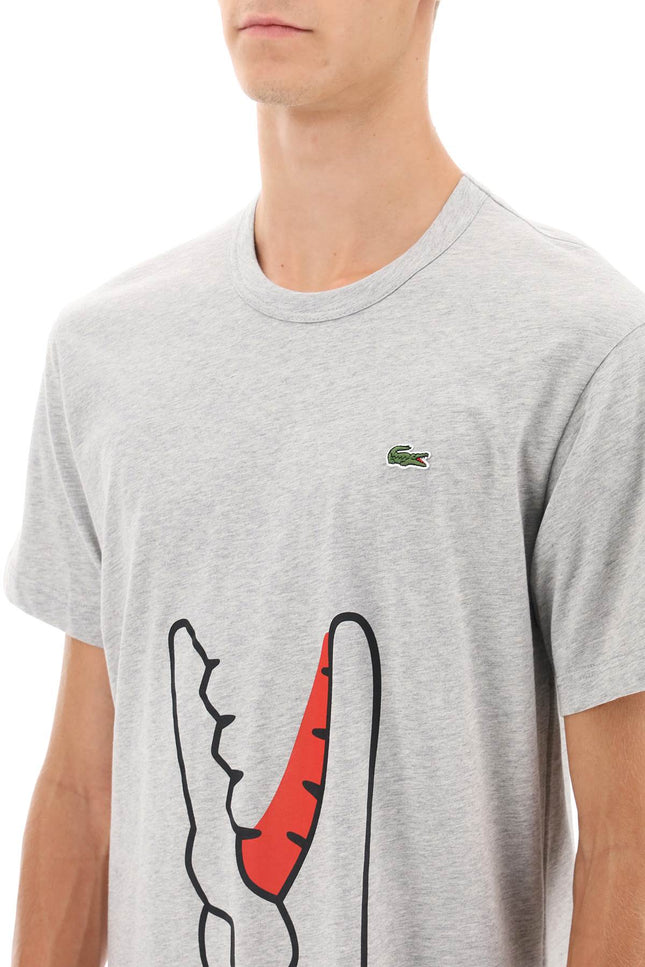Comme des garcons shirt x lacoste t-shirt with graphic print-men > clothing > t-shirts and sweatshirts > t-shirts-Comme Des Garcons Shirt-Urbanheer