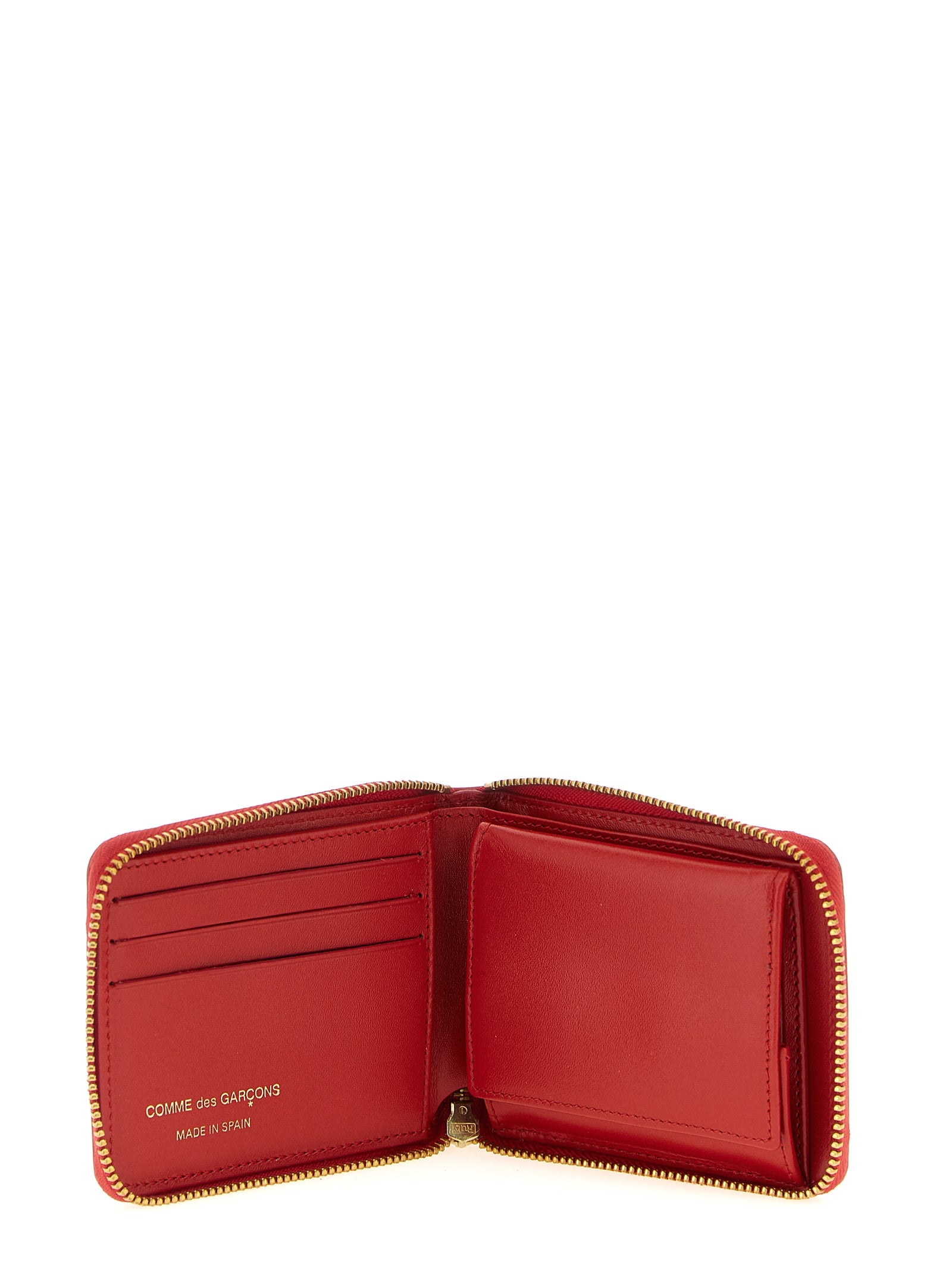 Comme Des Garcons Wallet Polka Dots Printed Wallet