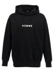 Comme Des Garҫons Homme Comme Des GarҪons Homme Logo Print Hoodie