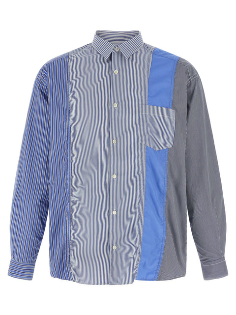 Comme Des Garҫons Homme Patchwork Shirt