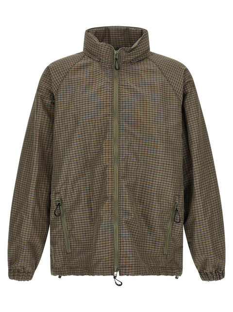 Comme Des Garҫons Homme Vichy Windbreaker
