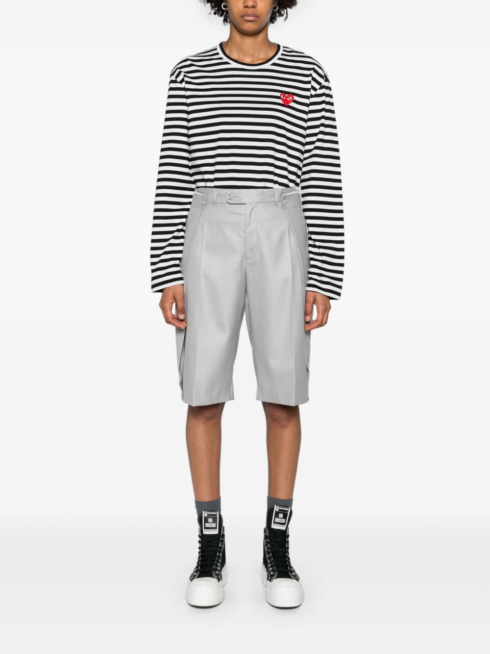 Comme des Garcons T-shirts and Polos BLACK