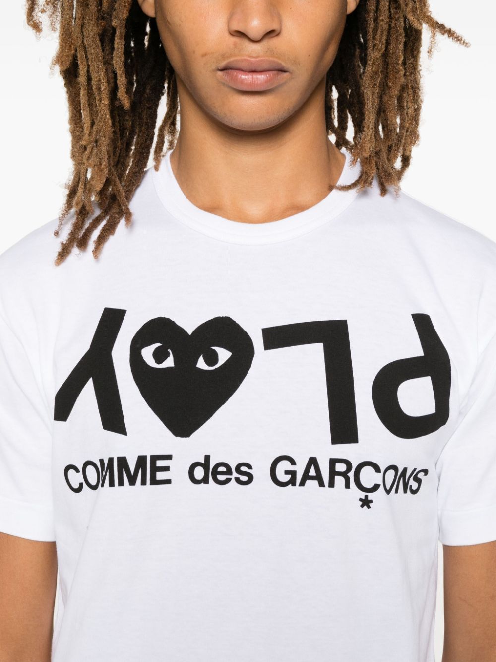 Comme des Garcons T-shirts and Polos White