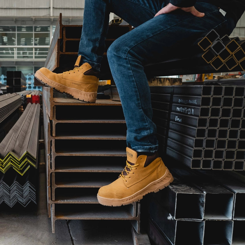 Composite Toe Boot Alpa Yellow-Boot-PROXON PREMIUM WORKWEAR-5-Urbanheer