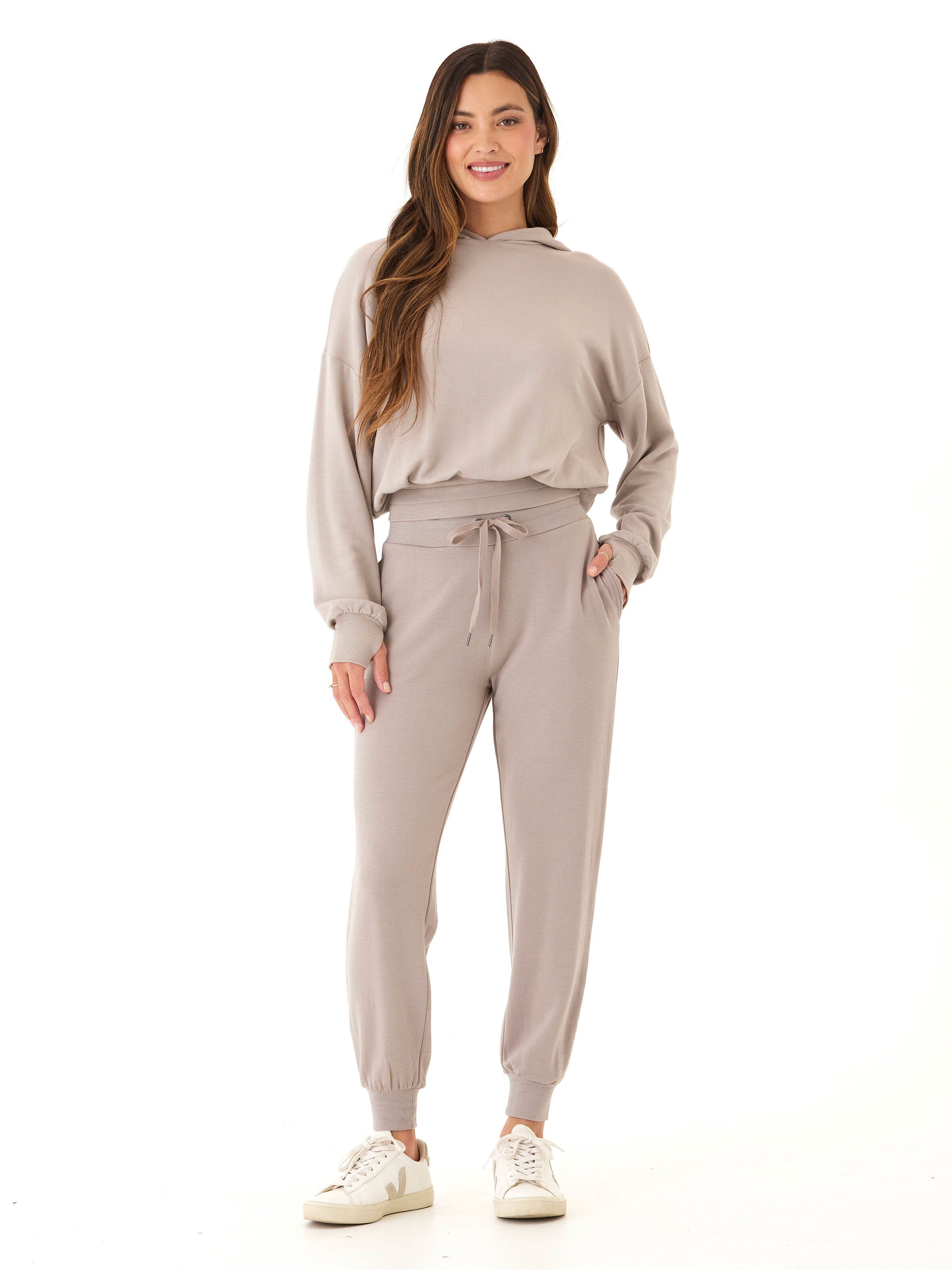 Connie Feather Fleece Jogger