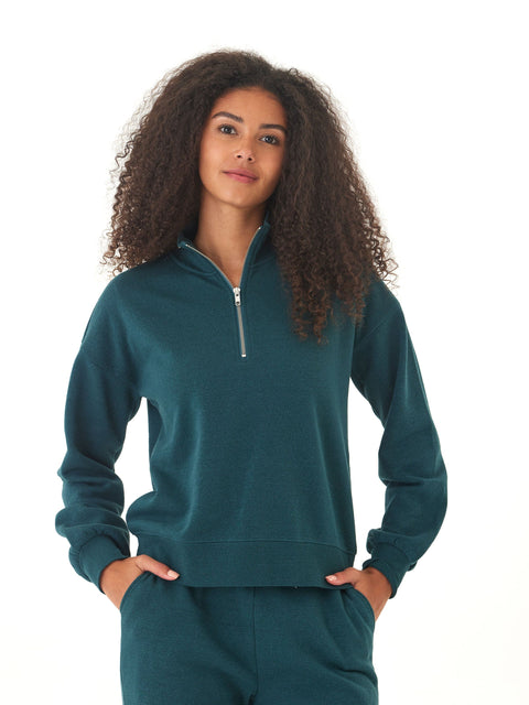 Constance Tribend Fleece Half Zip Pullover