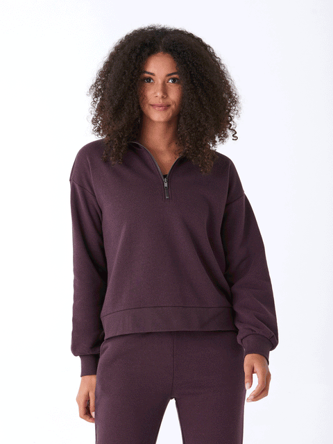 Constance Tribend Fleece Half Zip Pullover