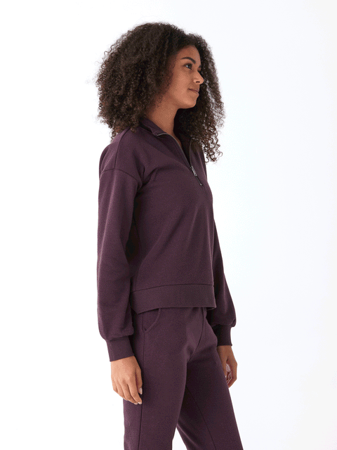 Constance Tribend Fleece Half Zip Pullover