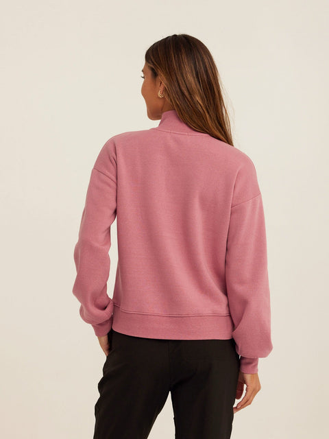 Constance Triblend Fleece Half Zip Pullover