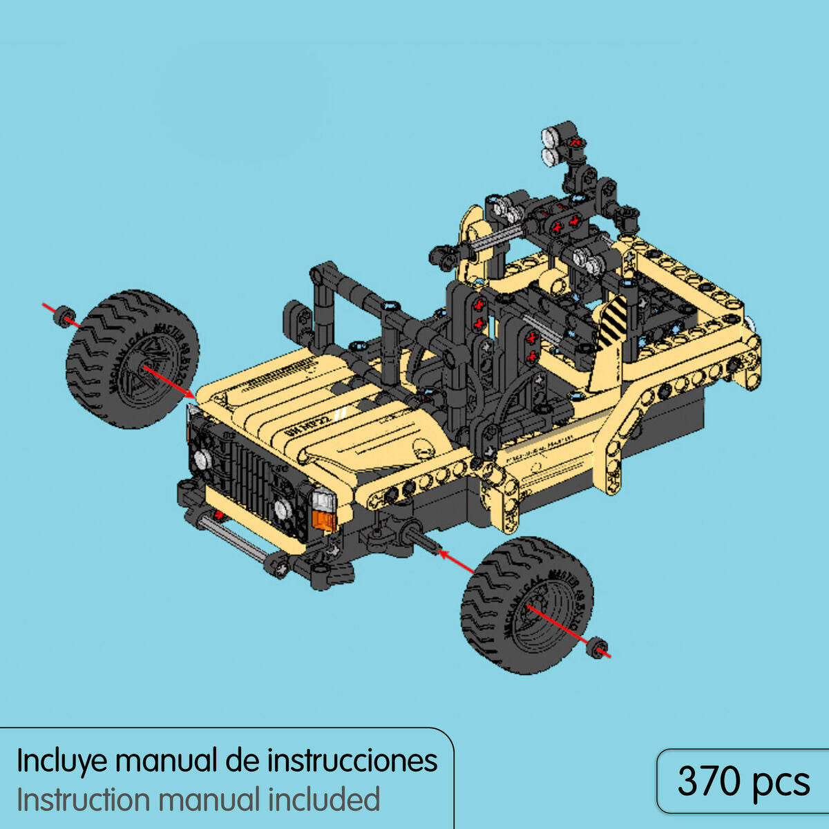Construction set IM Master 370 Pieces-Toys and games-IM Master-Urbanheer