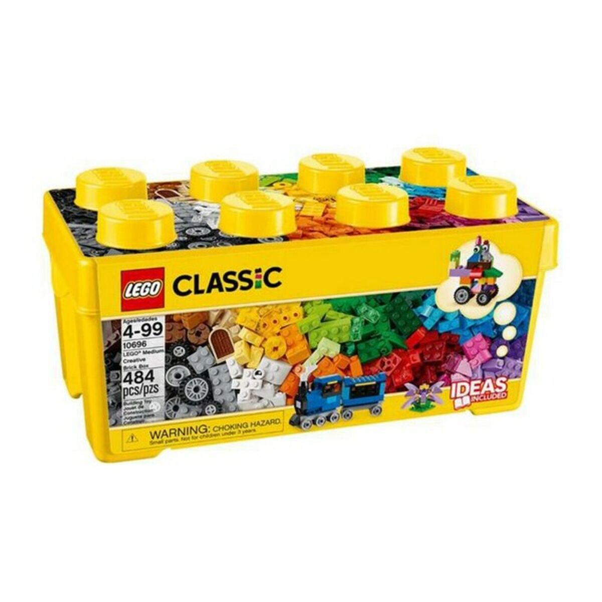 Construction set Medium Creative Brick Box Lego 10696 Multicolour-Toys and games-Lego-Urbanheer