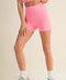 Contour Biker Shorts - Hot Pink