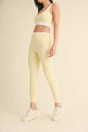 Contrast Binding Legging