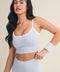 Contrast Contour Top - Blue