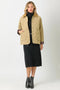 Contrast Quilted Jacket Latte-Jacket-Mystree-S-Latte-Urbanheer