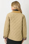 Contrast Quilted Jacket Latte-Jacket-Mystree-S-Latte-Urbanheer