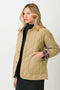 Contrast Quilted Jacket Latte-Jacket-Mystree-S-Latte-Urbanheer