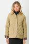 Contrast Quilted Jacket Latte-Jacket-Mystree-S-Latte-Urbanheer
