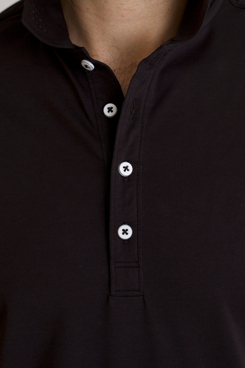 Coolest Polo Tech Shirt - Black