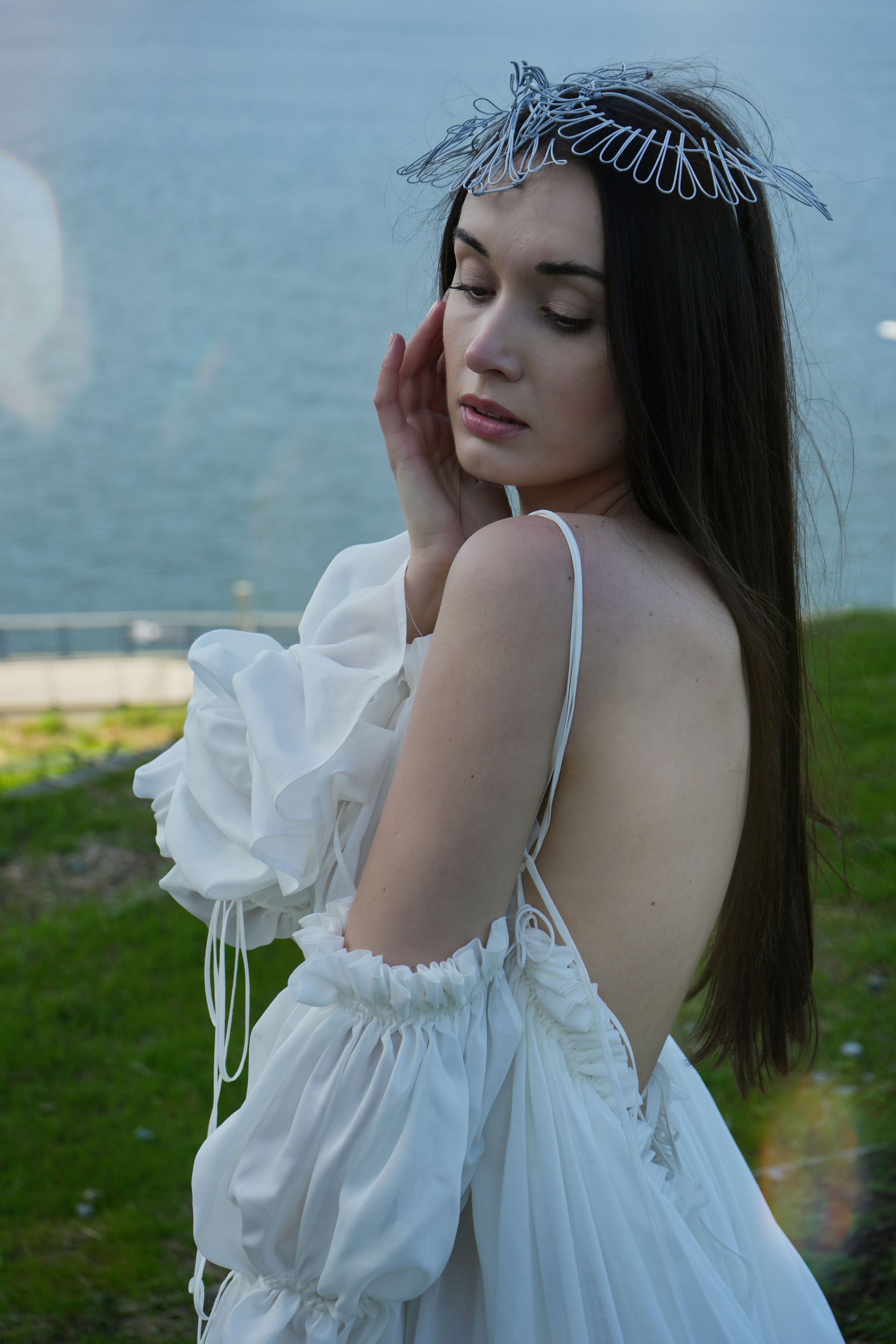 Rose Petals Wedding Gown-Briiskie Bobbins-XS-Urbanheer