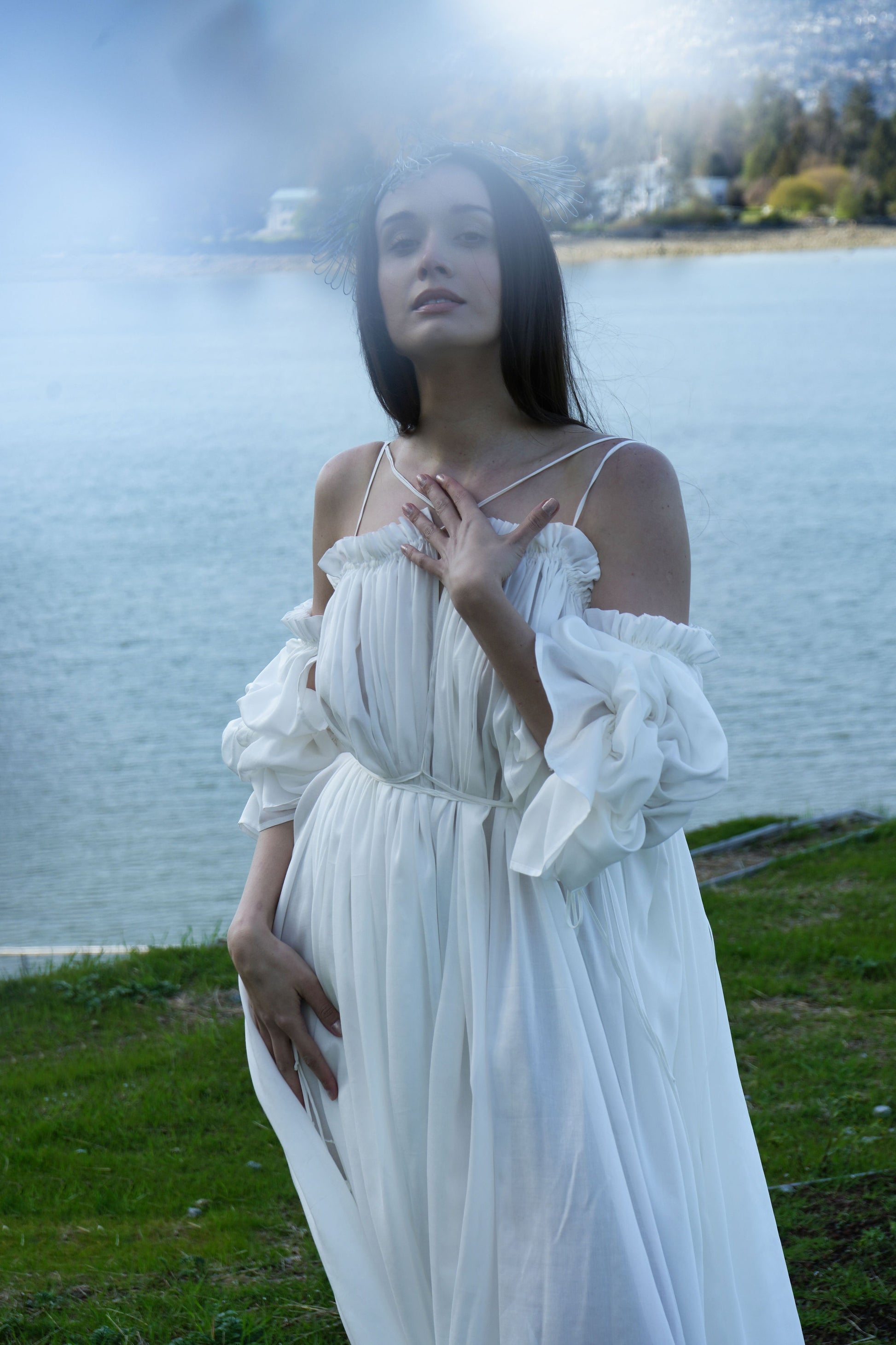 Rose Petals Wedding Gown-Briiskie Bobbins-XS-Urbanheer