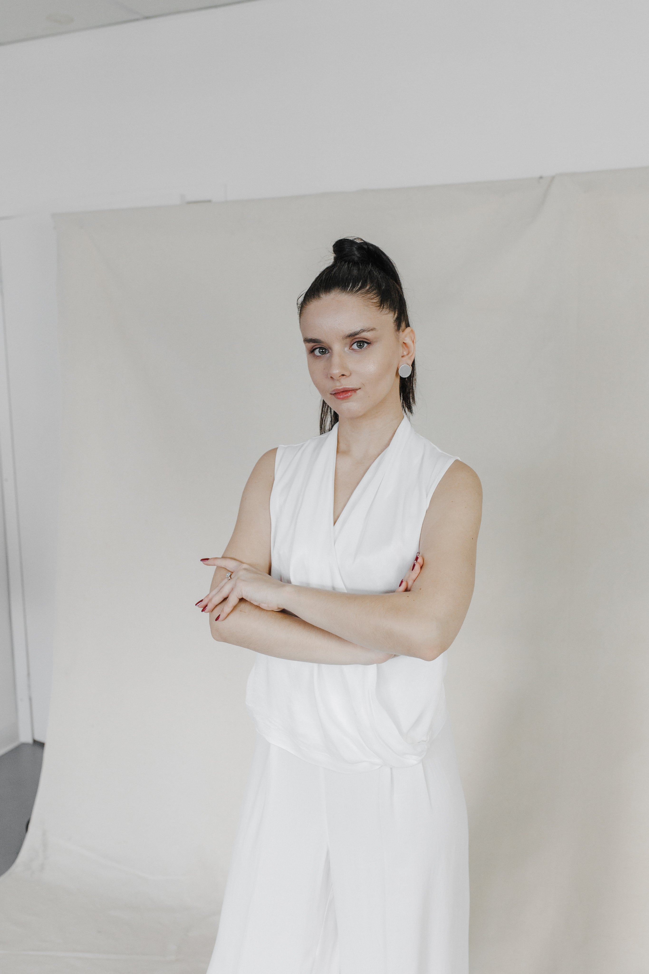 Orange Peels Blouse-Briiskie Bobbins-XS-Urbanheer