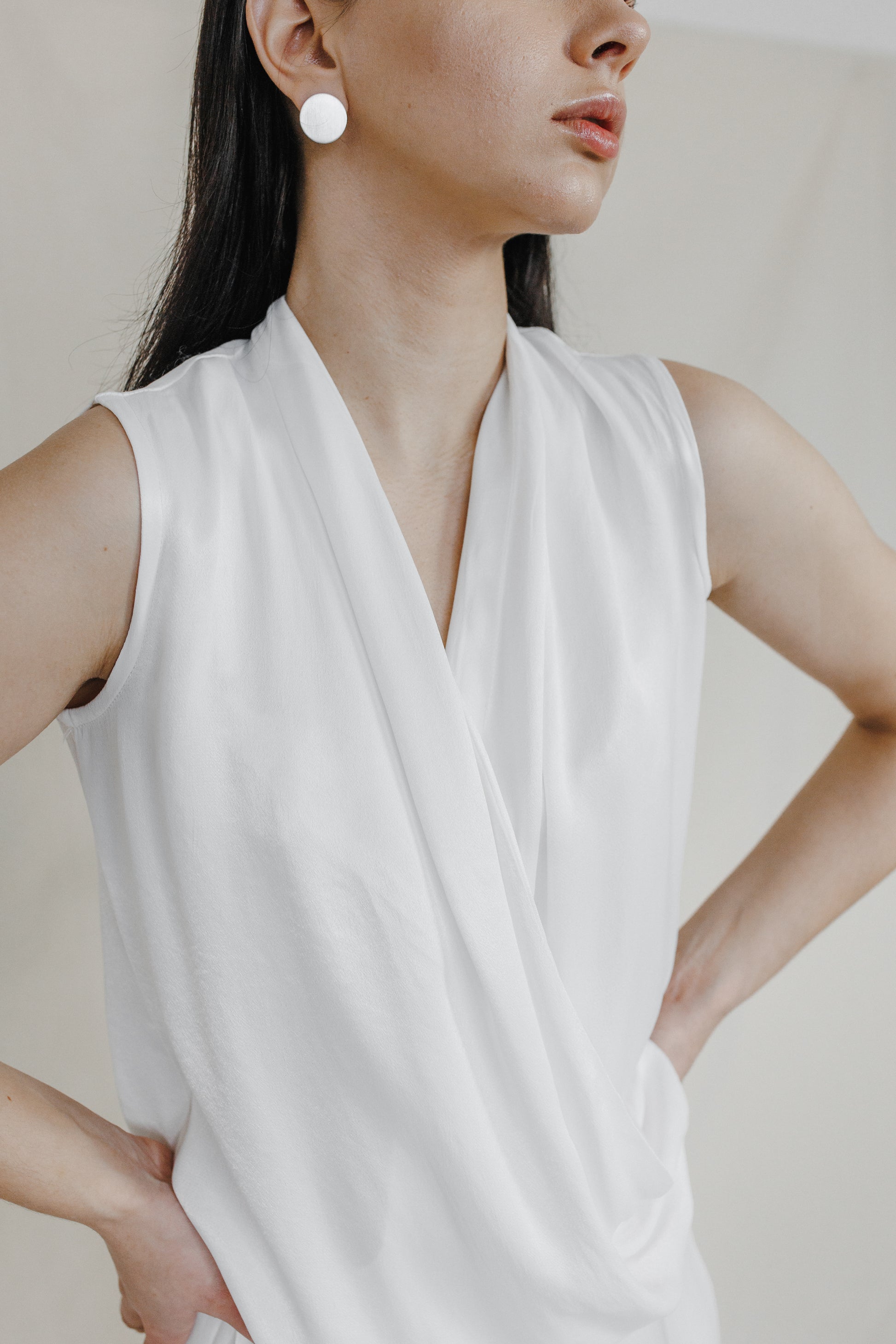 Orange Peels Blouse-Briiskie Bobbins-XS-Urbanheer